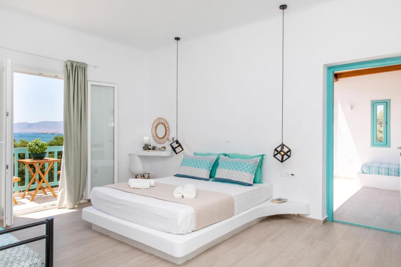 Kalais Sea Vibes, Beachfront Suites - A 10 Minute Drive Away From Naxos Town - Next To The Bus Stop Πλάκα Εξωτερικό φωτογραφία