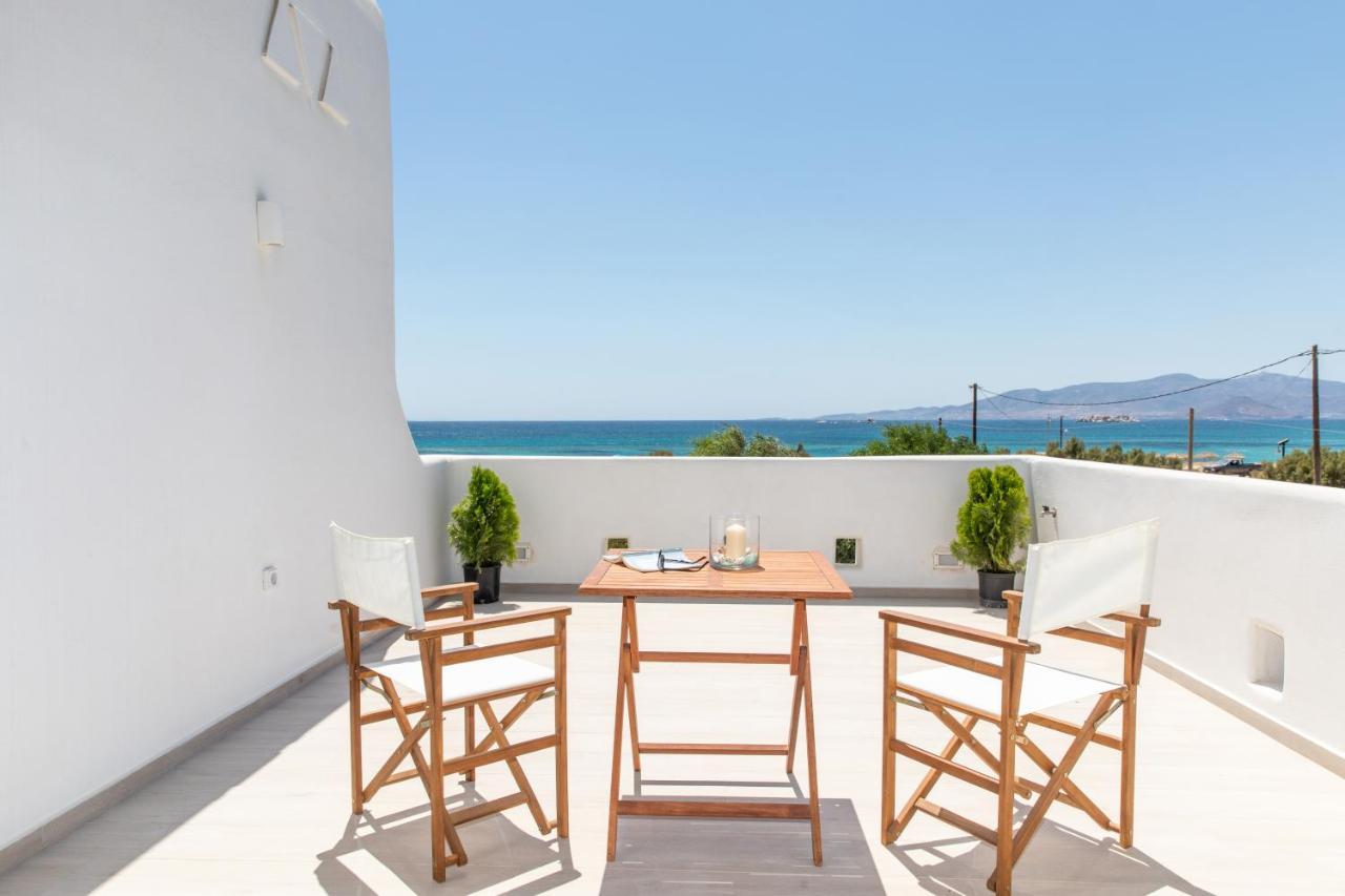 Kalais Sea Vibes, Beachfront Suites - A 10 Minute Drive Away From Naxos Town - Next To The Bus Stop Πλάκα Εξωτερικό φωτογραφία