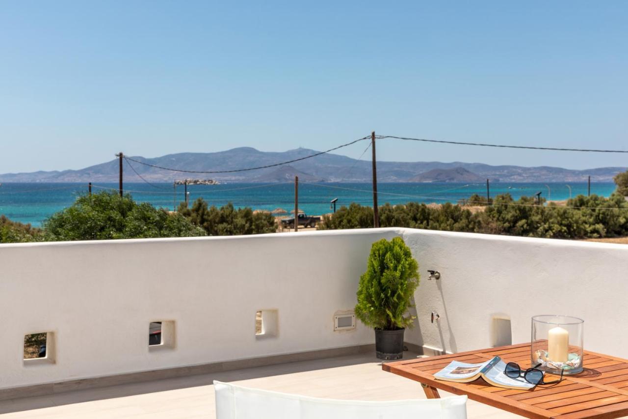 Kalais Sea Vibes, Beachfront Suites - A 10 Minute Drive Away From Naxos Town - Next To The Bus Stop Πλάκα Εξωτερικό φωτογραφία