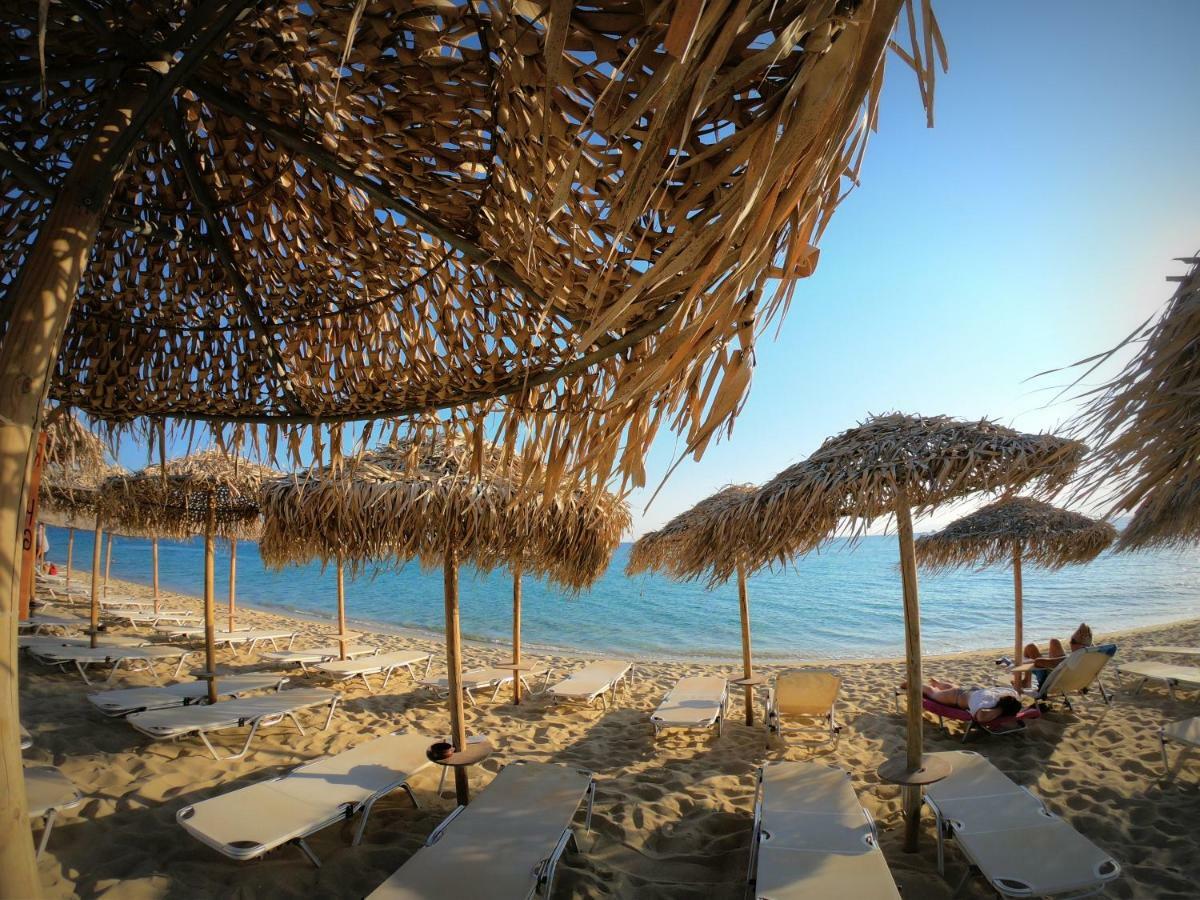 Kalais Sea Vibes, Beachfront Suites - A 10 Minute Drive Away From Naxos Town - Next To The Bus Stop Πλάκα Εξωτερικό φωτογραφία